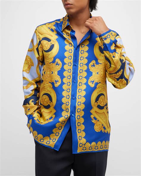 versace men shirt sale